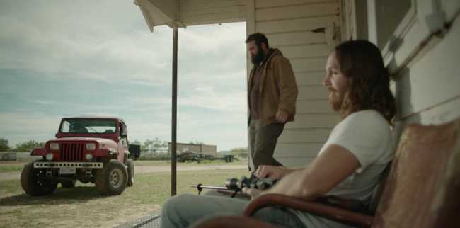 ChristianBytes.com - Sons of Thunder Season One Episode Three Brad Polishes Rifle on Porch : Pure Flix