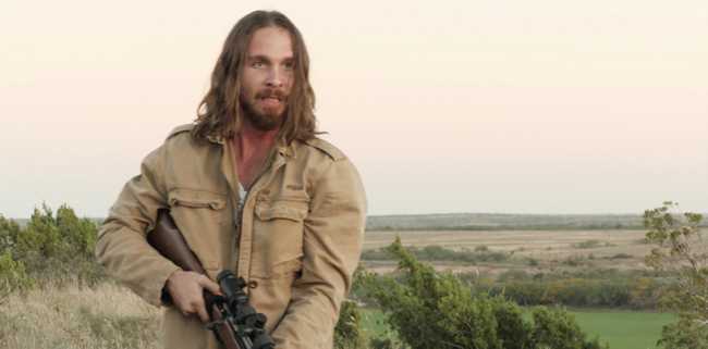 ChristianBytes.com - Sons of Thunder Season One Episode Three Brad with Rifle Shooting on Hill : Pure Flix